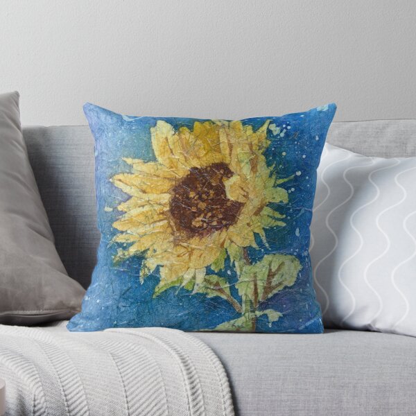 Sunflower Daze 2 Throw Pillow