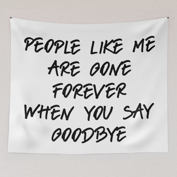 Item preview, goodbye, goodbye, goodbye designed and sold by myfaithmylove.