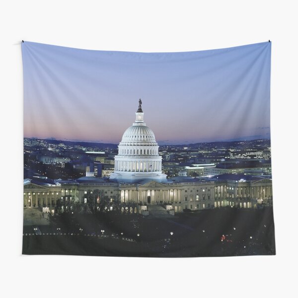 Capitol in Washington DC Tapestry
