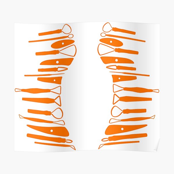 Pottery Tools Poster