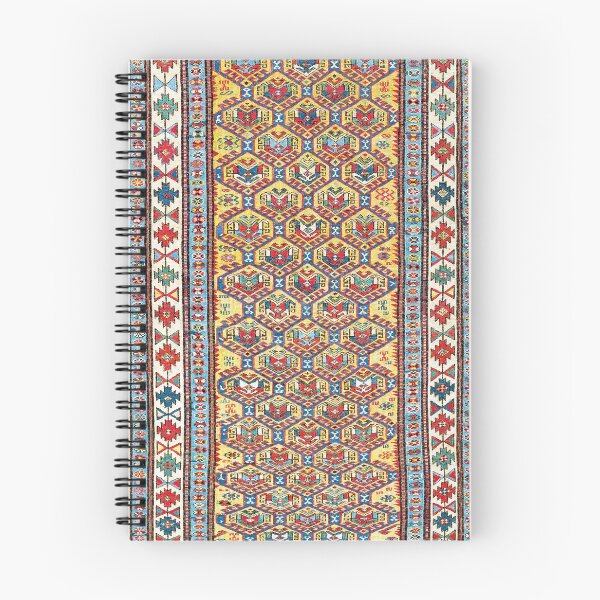 Item preview, Kuba East Caucasus Sumakh Rug designed and sold by Vicky Brago-Mitchell®.