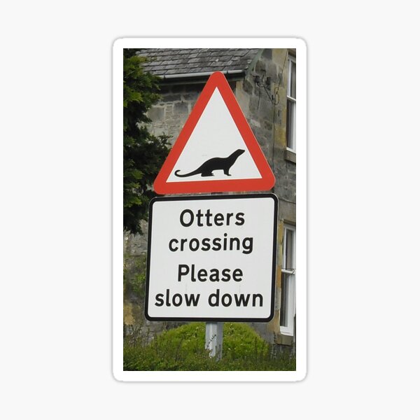 Item preview, Otters Crossing - Isle of Mull designed and sold by Rococo Dreams.