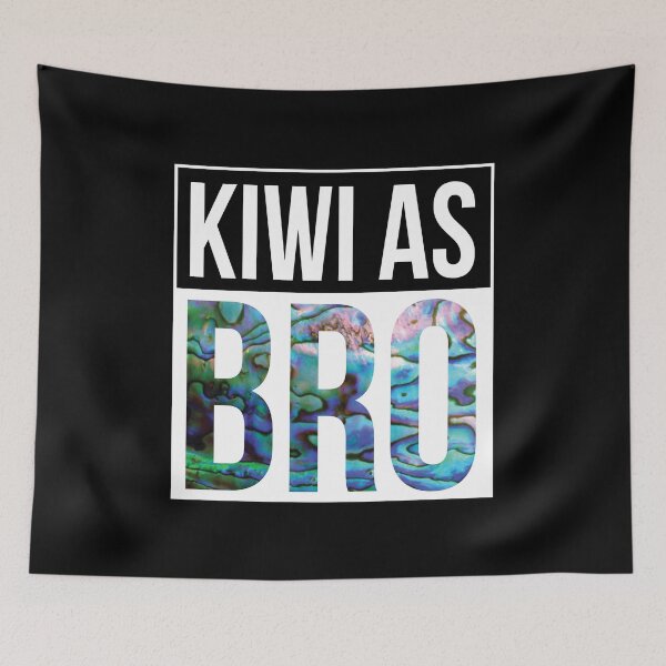 Item preview, NEW ZEALAND KIWI AS BRO designed and sold by Madjack Tees Kiwi SuperStore.