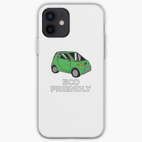 Eco Friendly Car Funda blanda para iPhone