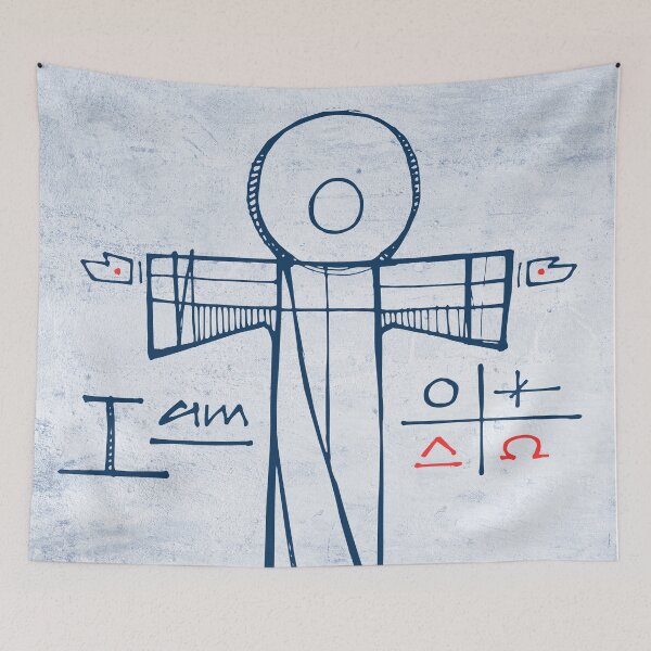 Item preview, Jesus Christ and christian symbols illustration designed and sold by Iknu art.