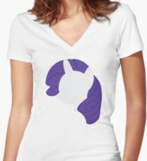 Rarity Women's Fitted V-Neck T-Shirt