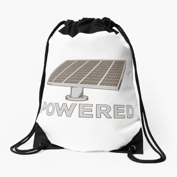 Item preview, Solar Panel Powered designed and sold by teesaurus.