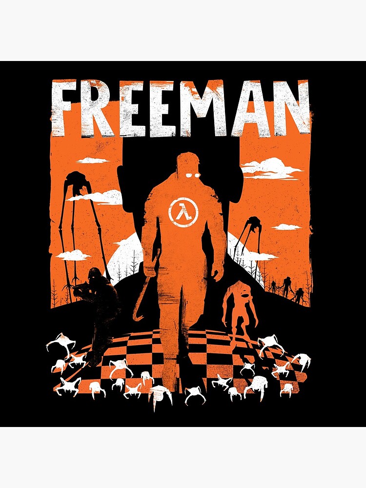 The Freeman - Half life shirt, halflife by therocketman