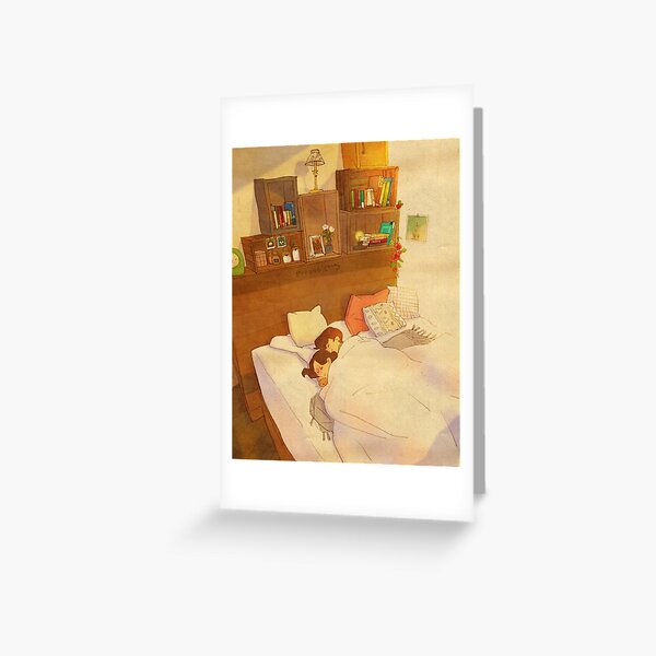I don’t want to go out of bed. Greeting Card
