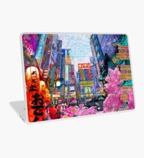 Tokyo - Hong Kong Digital art painted by Iona Art Digital Laptop Skin