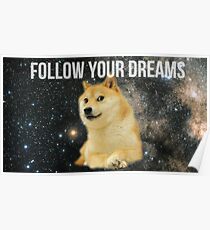 Doge Shibe Meme Poster