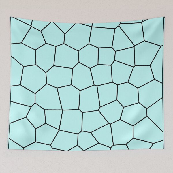 Item preview, Teal Cellular-ish Design designed and sold by AshGrove.