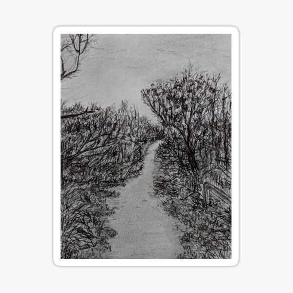 The Track at Penguin Head Sticker