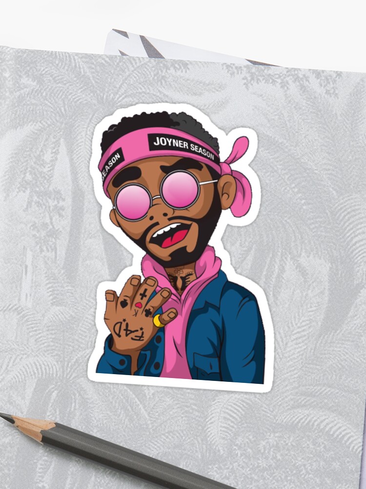 Joyner Lucas Gucci Gang Sticker By Lilzoot Redbubble