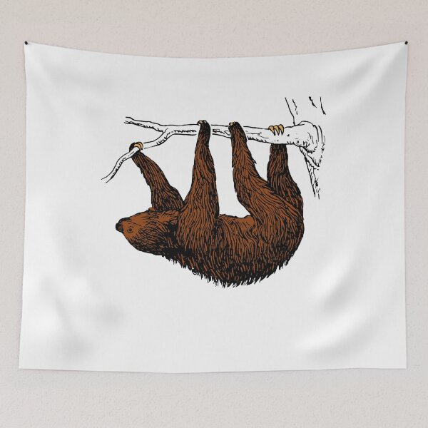 Item preview, Sloth nature animal beautiful wild designed and sold by SirCampalot.
