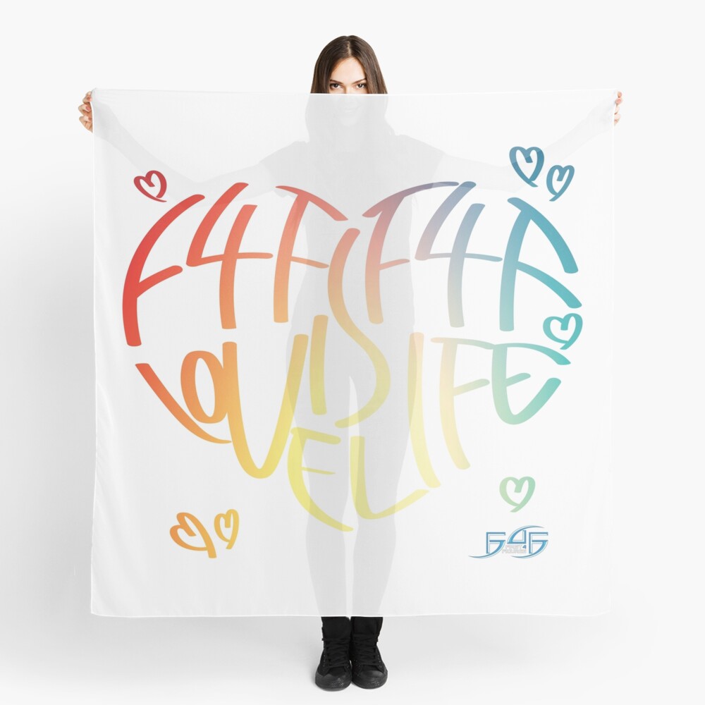 F4F is Love! F4F is Life! Scarf