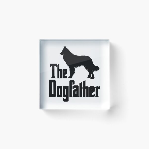 Item preview, The Dogfather Belgian Tervuren Dog funny gift idea designed and sold by HEJAshirts.