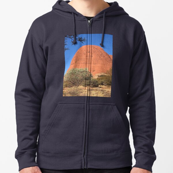 Kata Tjuta (the Olgas). Zipped Hoodie