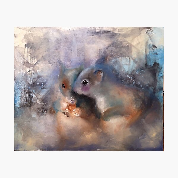 Frozen peanut Photographic Print