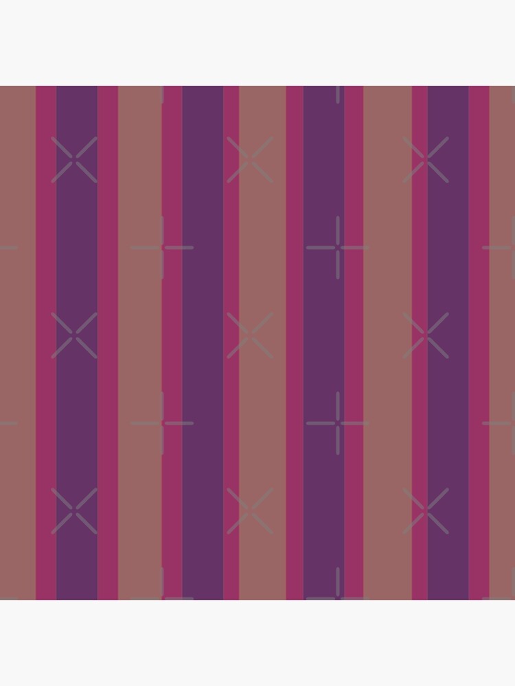 Beautiful Cushions/ Stripe Marsala Eggplant by ozcushionstoo
