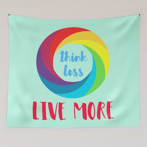 Item preview, THINK LESS - LIVE MORE designed and sold by FUNGFING.
