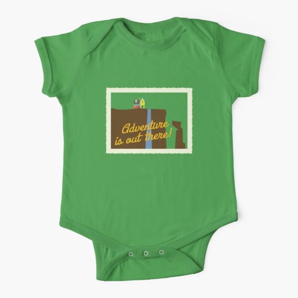 Adventure Is Out There! Short Sleeve Baby One-Piece
