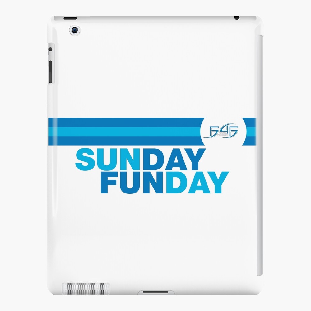 First 4 Figures - Sunday Funday iPad Case & Skin