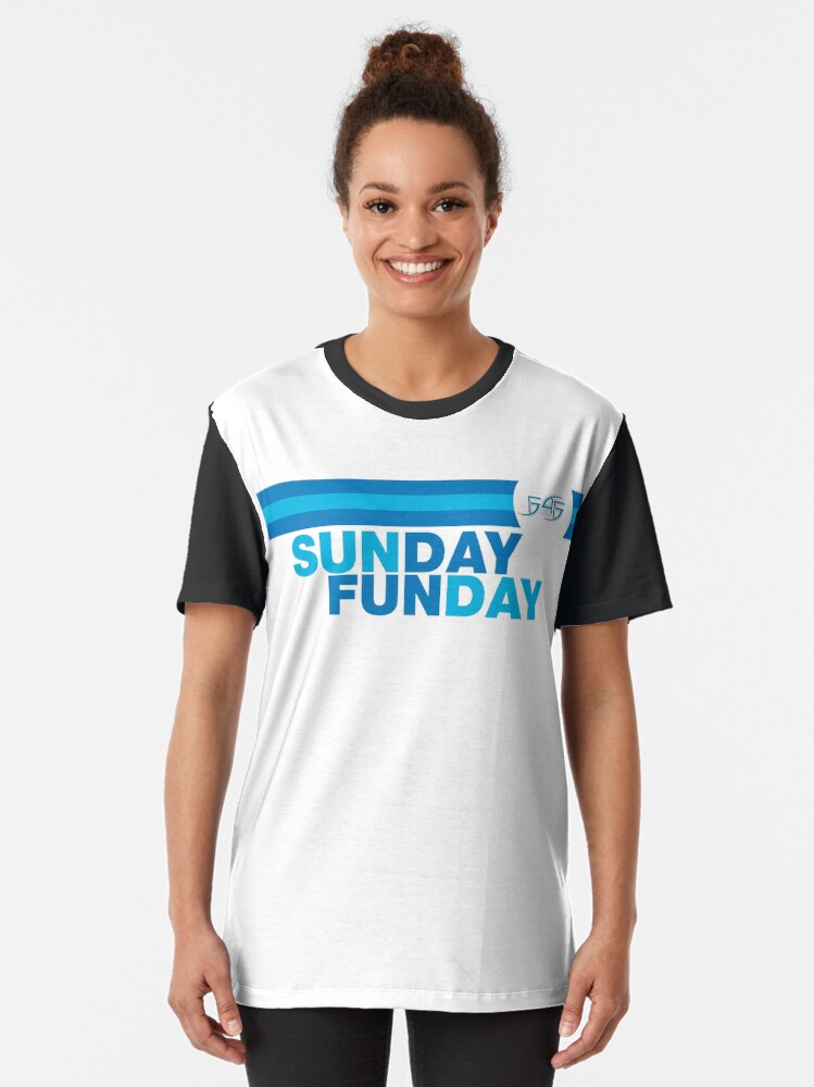 Thumbnail 2 of 5, Graphic T-Shirt, First 4 Figures - Sunday Funday designed and sold by First4Figures.