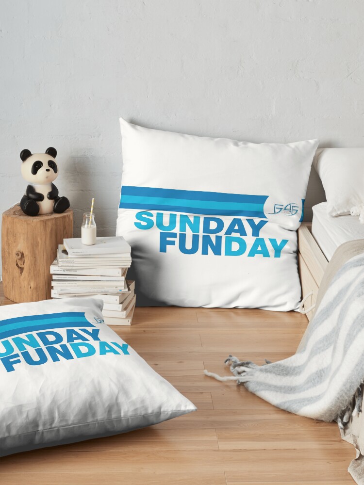 Alternate view of First 4 Figures - Sunday Funday Floor Pillow