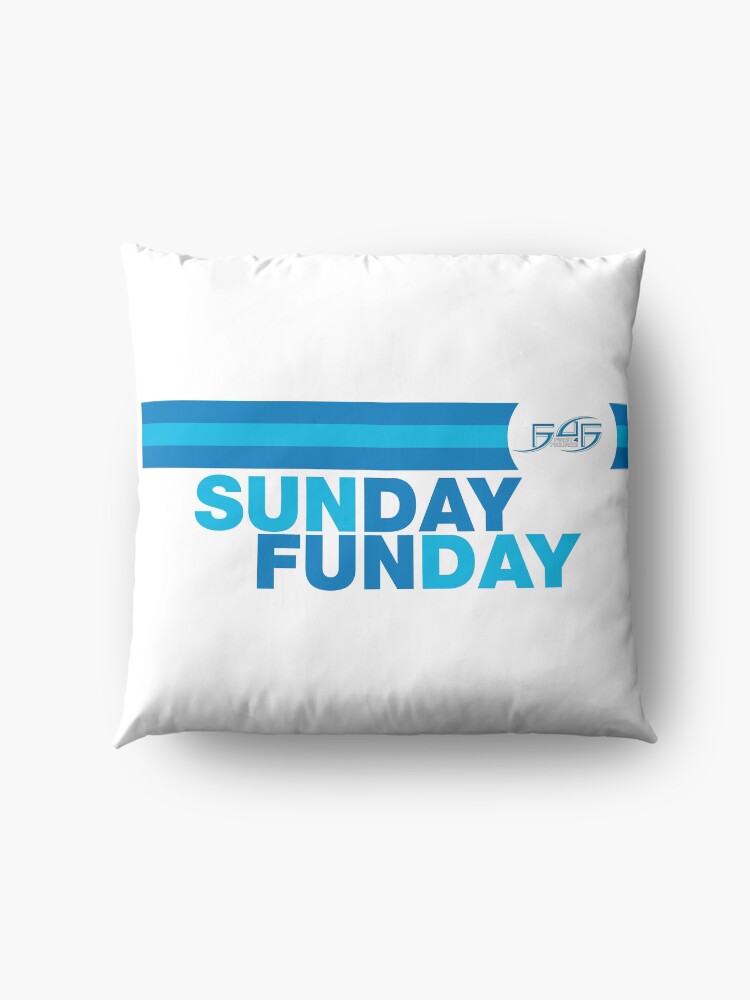 Alternate view of First 4 Figures - Sunday Funday Floor Pillow