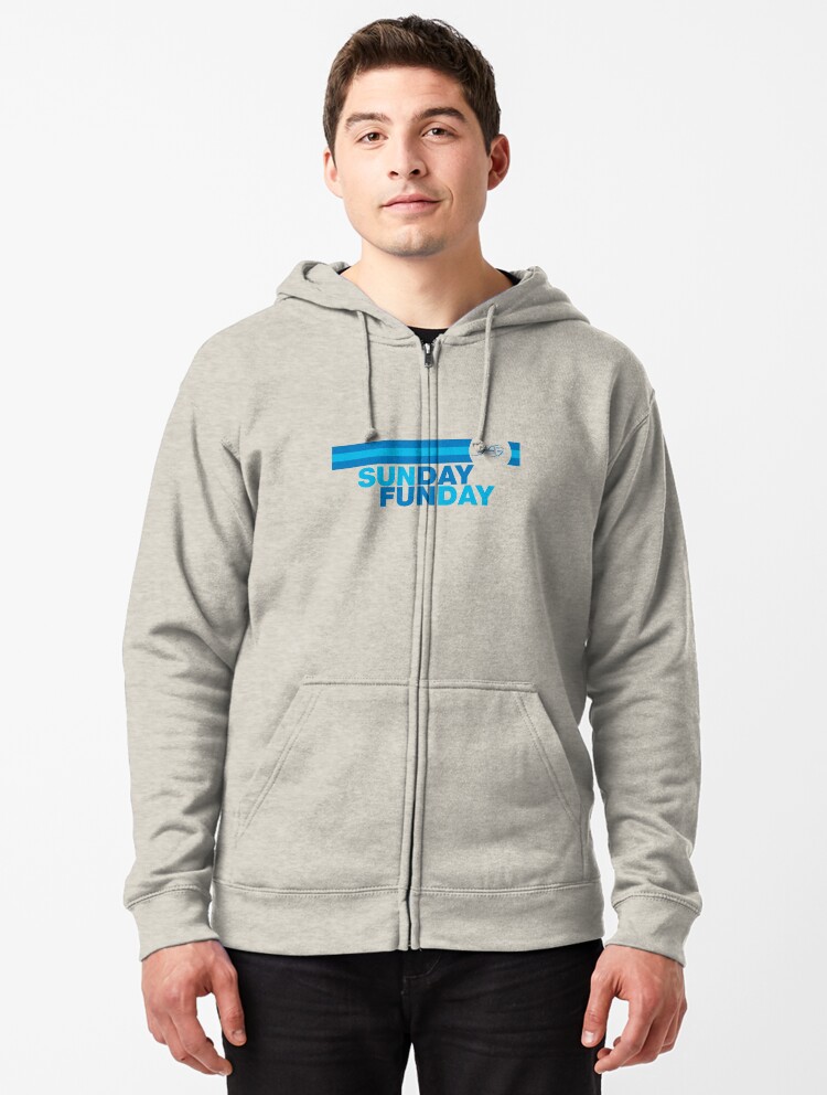 Thumbnail 1 of 5, Zipped Hoodie, First 4 Figures - Sunday Funday designed and sold by First4Figures.
