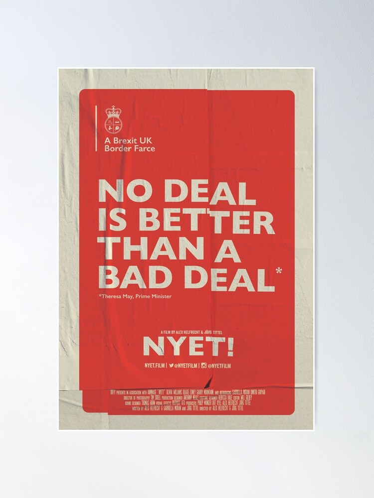 Alternate view of No Deal Poster Poster