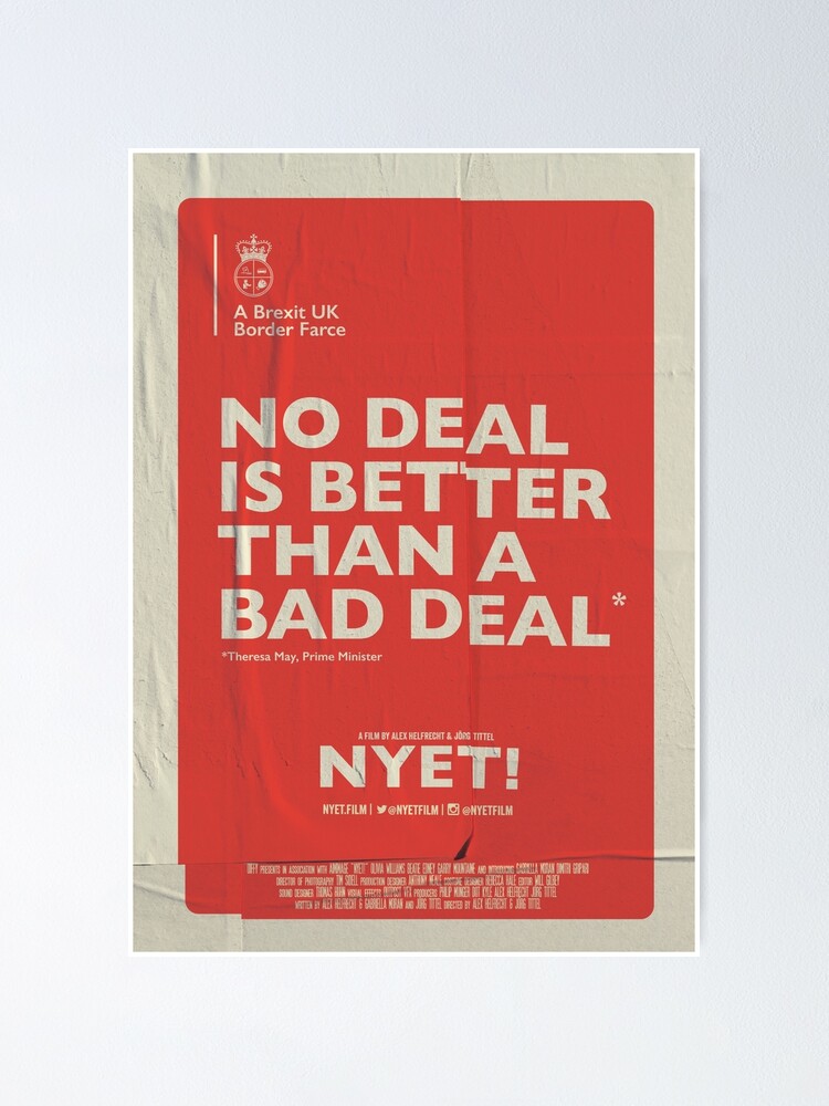 Alternate view of No Deal Poster Poster