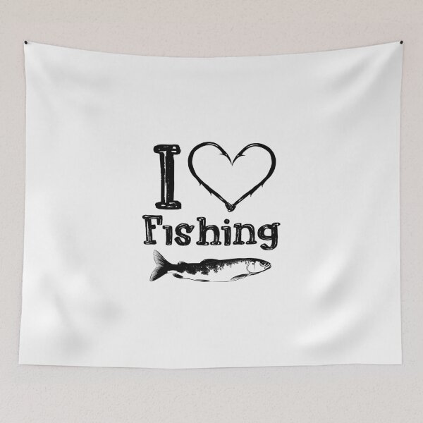 Item preview, I Love Fishing Fisherman  designed and sold by Seas Wanda.