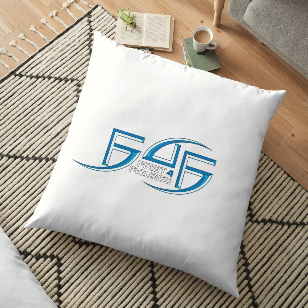 First 4 Figures Floor Pillow