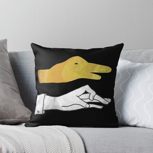Artikelvorschau, Hand Silhouette Ente Gelb entworfen und verkauft von ImagineThatNYC.