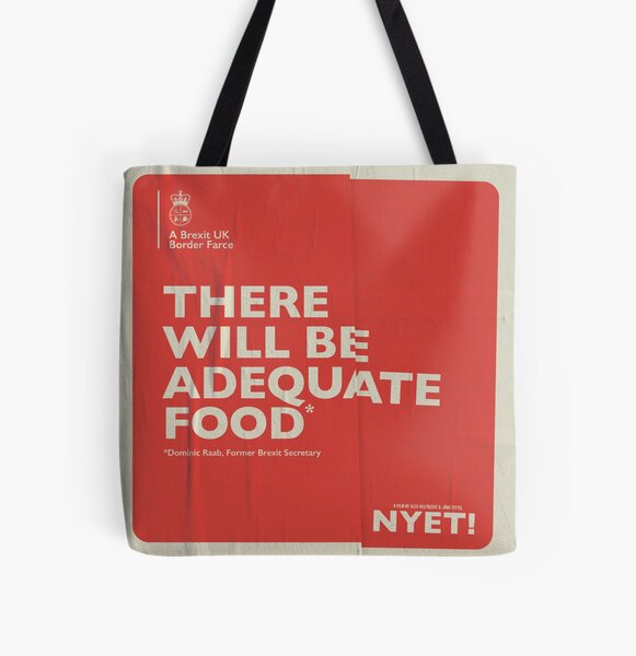 Adequate Food Tote All Over Print Tote Bag