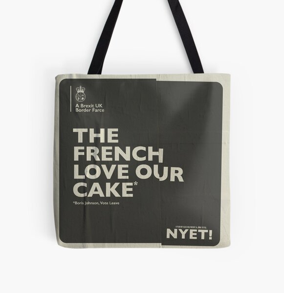 The French Tote All Over Print Tote Bag