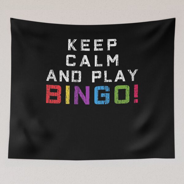 Item preview, Bingo Keep Calm Inspirational Bingo Player  designed and sold by 4tomic.