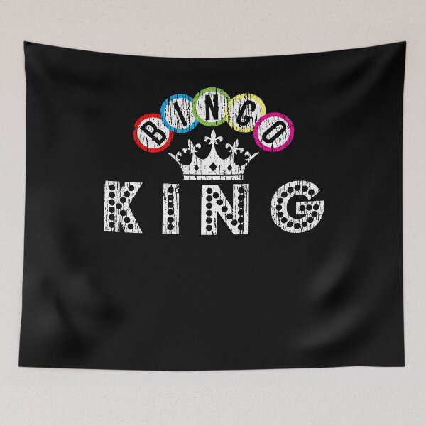 Item preview, Bingo Casino Night Crown Bingo King  designed and sold by 4tomic.