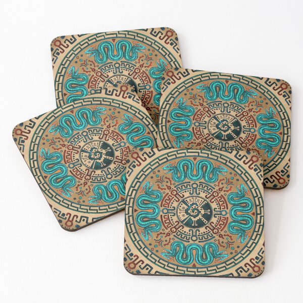 Item preview, Hunab Ku with double headed serpent  designed and sold by Nartissima.
