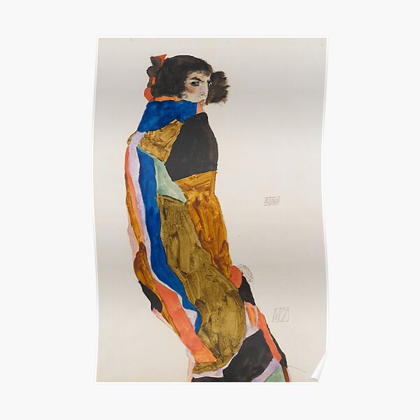 Egon Schiele, Moa, 1911 Poster