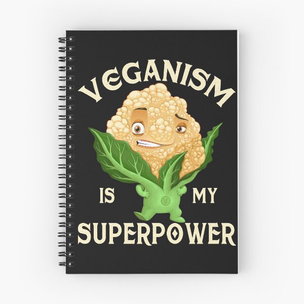 Item preview, Veganism is my superpower - Cauliflower super hero -  Proud Veganism Gift for Vegans and Vegetarians Friends NOT Food designed and sold by DSBE Designs.