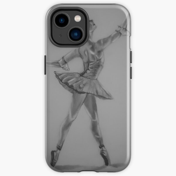 Funda de móvil pintada a mano - Punta de ballet