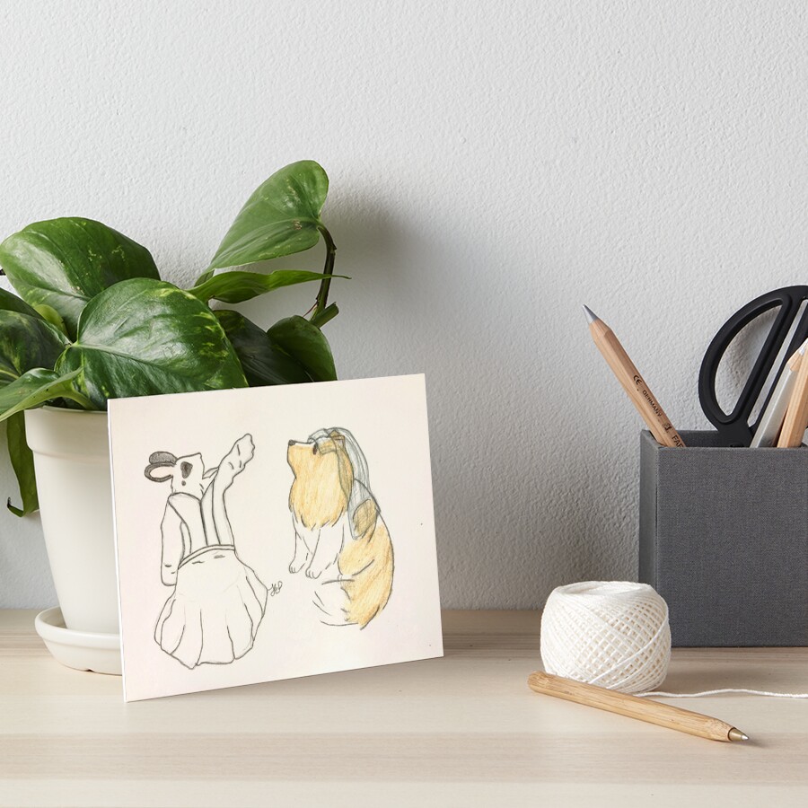 Item preview, Art Board Print designed and sold by Kittenploof.