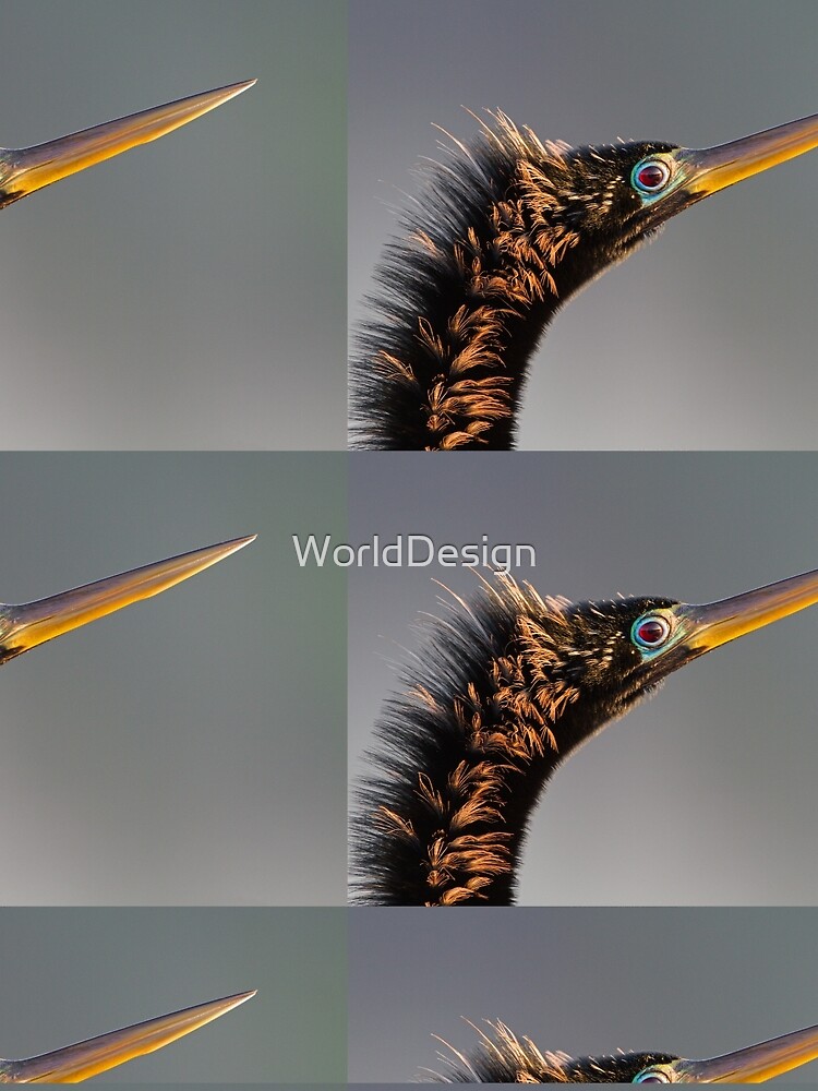 Thumbnail 3 of 3, Scarf, Anhinga designed and sold by WorldDesign.