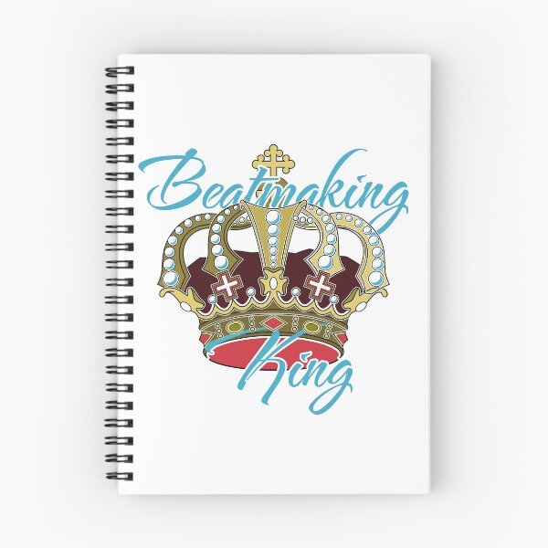 Item preview, Beatmaking King & Crown - Blue - designed and sold by onjcdesign.