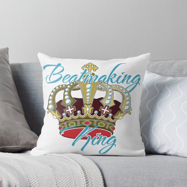 Item preview, Beatmaking King & Crown - Blue - designed and sold by onjcdesign.