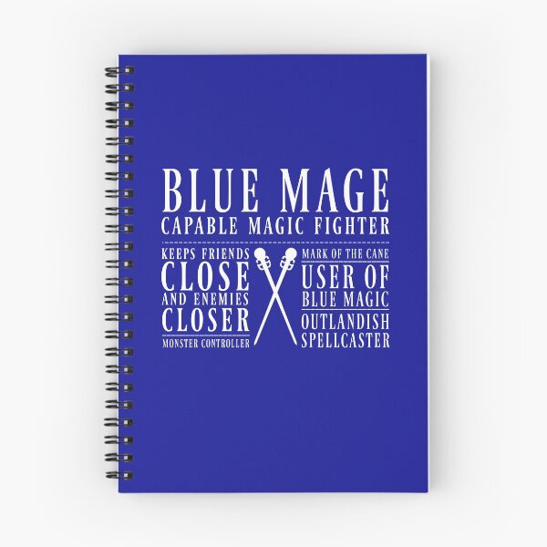 Item preview, Blue Mage  designed and sold by snitts.