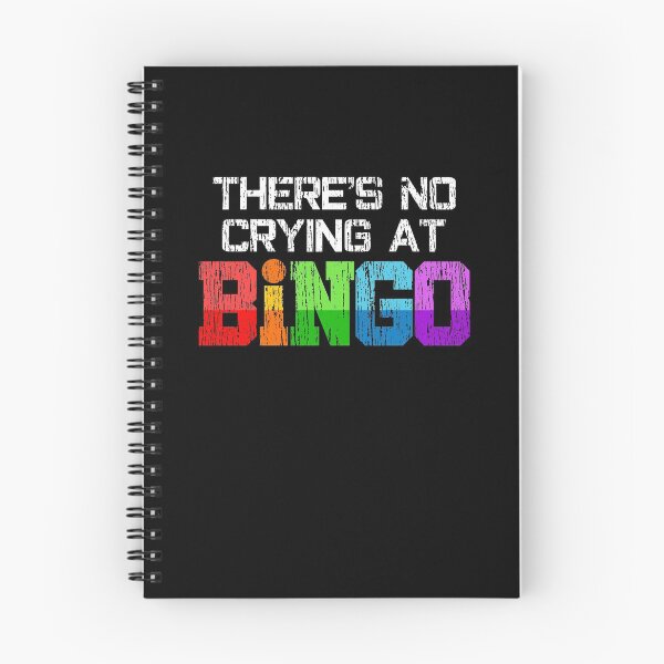 Item preview, Bingo No Crying Bingo Player Casino Night  designed and sold by 4tomic.